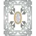 Gold Celtic Design Photo Frame Sculpture photo sculptures