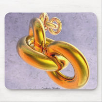 Gold Chain mousepads