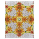 Gold Chrysanthemum Kaleidoscope Art 1 Custom Letterhead