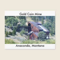 Gold Coin Mine postcards