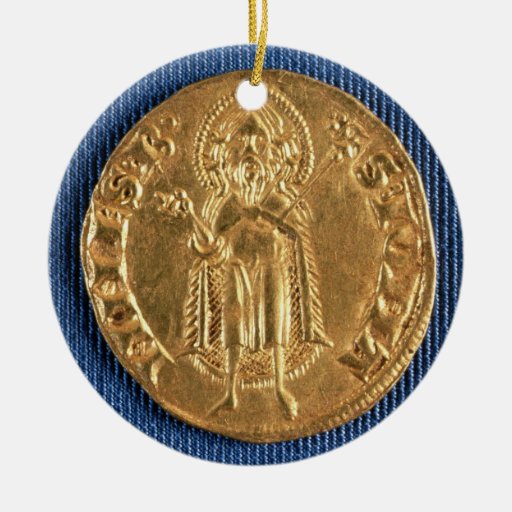 Gold coin, with St. John the Baptist, 16th century Ornaments