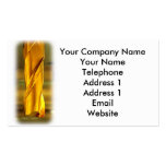 Gold Colored Drill Bit business cards