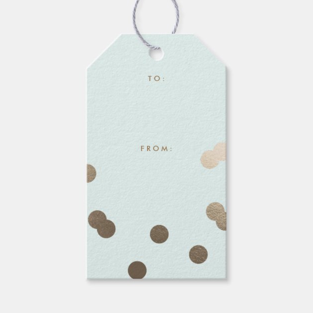 Gold confetti | Gift tags Pack of gift tags-0
