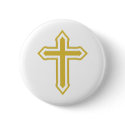 Gold Cross buttons by AuntBetsy Gold Cross buttons