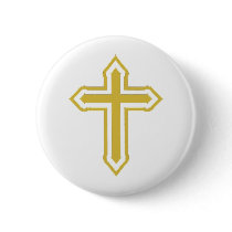 Gold Cross buttons by AuntBetsy Gold Cross buttons