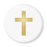 Gold Cross/Easter Magnets