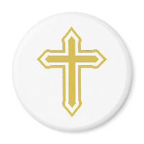 Gold Cross magnets