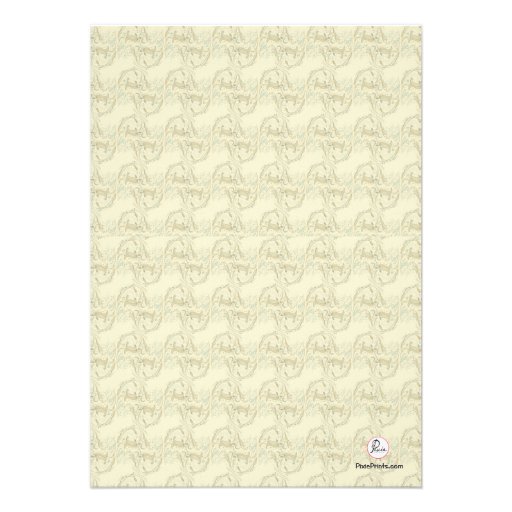 Gold Cross Religious Invitation