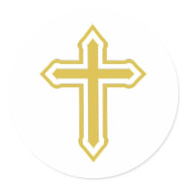 Gold Cross stickers by AuntBetsy Gold Cross stickers