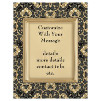 Gold Crowns Lace Flyers