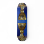 Gold cup, skate board