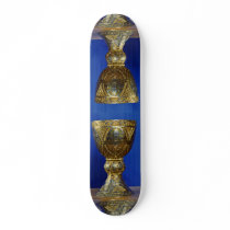 Gold cup, skate board