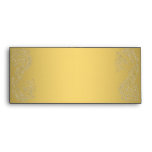 Gold Damask elegant elegant   #10 envelopes envelopes