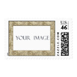 Gold Damask Photo Template