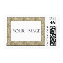 Gold Damask Photo Template