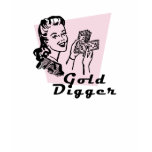 Gold Digger Funny Women's T-shirt