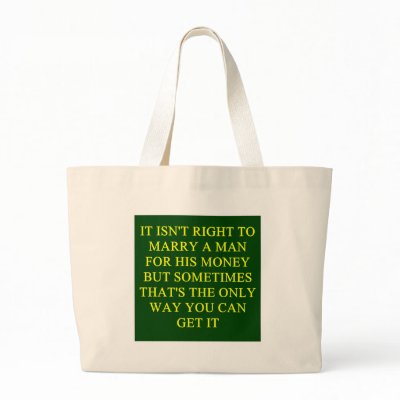 gold digger joke bag by jimbuf