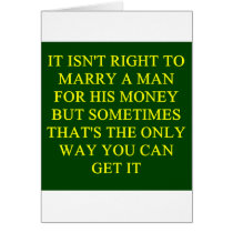 gold digger joke cards