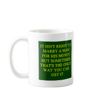gold digger joke mugs