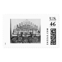 Gold Display at Nome Bank 1906 Postage Stamp