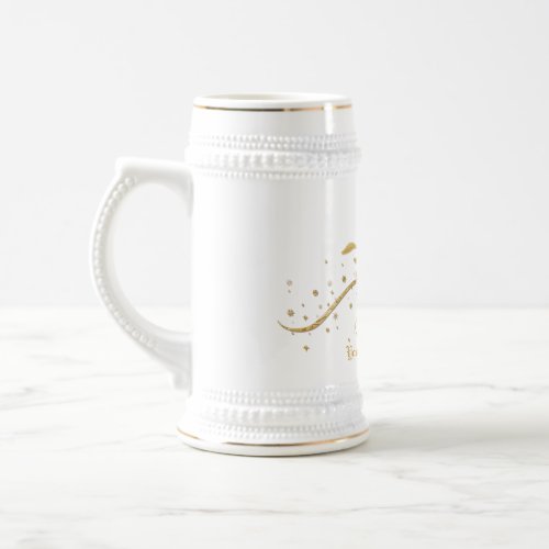 Gold dove of peace Christmas coffee mugs & cups mug