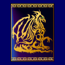 Gold Dragon1 Posters posters