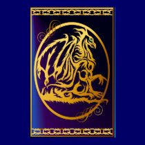 Gold Dragon 1 Large Posters posters