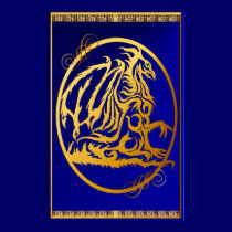 Gold Dragon 2  Large Posters posters