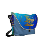 Gold Dragon 3 Rickshaw Messengerr Bag Commuter Bags
