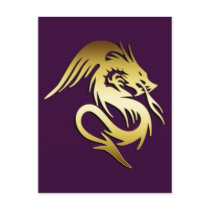 GOLD DRAGON postcards