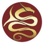 GOLD DRAGON STICKERS