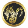 GOLD DRAGON STICKERS GOLD DRAGON STICKERS