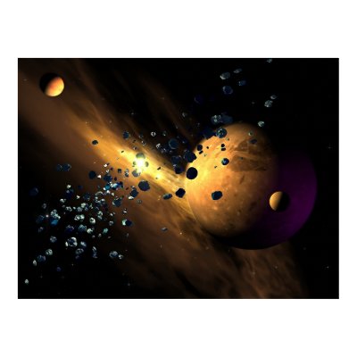 Gold Dust Print by JasonWarren