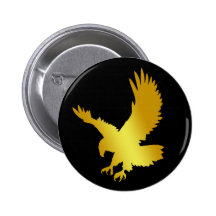 GOLD EAGLE PIN