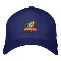 Gold Eagle With USA Gold Side embroidered hats