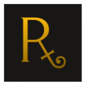 Gold Elegance 17 Print by debwire Gold Elegance 17 Print