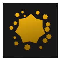 Gold Elegance 36 Print