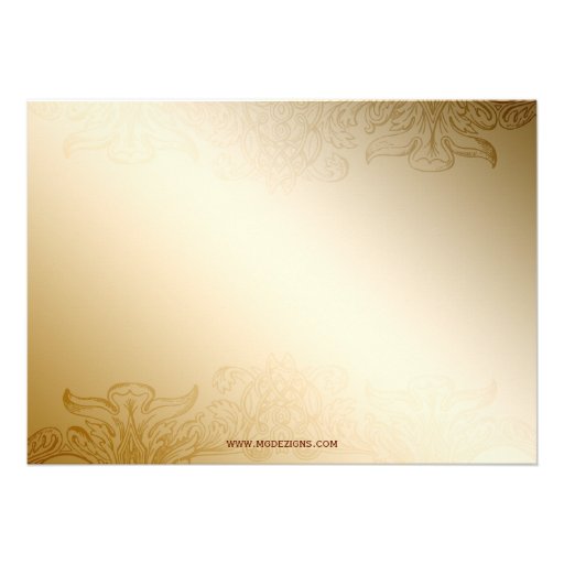 gold elegant Corporate party Invitation