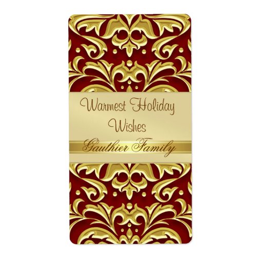 embossed wine label printing
