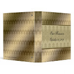 Gold Embossed Look Renaissance Wedding Photo Album binders