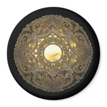 Gold Embroidery Magnet