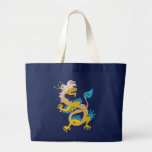Gold Fashion Dragon Picture on Bag