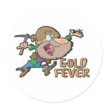 GOLD FEVER stickers