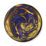 Gold Filigree Sphere magnets