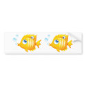 Gold Fish bumper stickers
