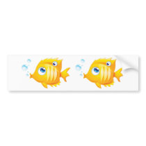 Gold Fish bumper stickers