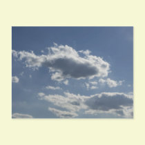 Gold Fish Clouds postcards