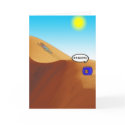 Gold Fish Greeting Card.