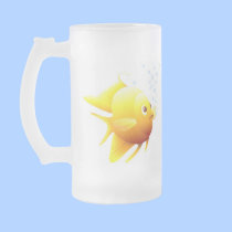 Gold Fish In Love mugs