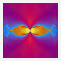 Gold Fish Kiss Posters